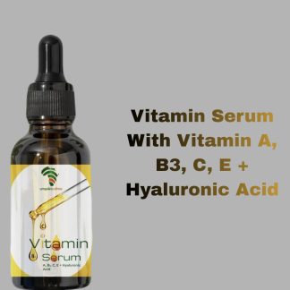 VITAMIN SERUM WITH VITAMIN A,B3,C,E + HYALURONIC ACID