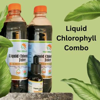 LIQUID CHLOROPHYLL COMBO (2 JUICE + DROPS)